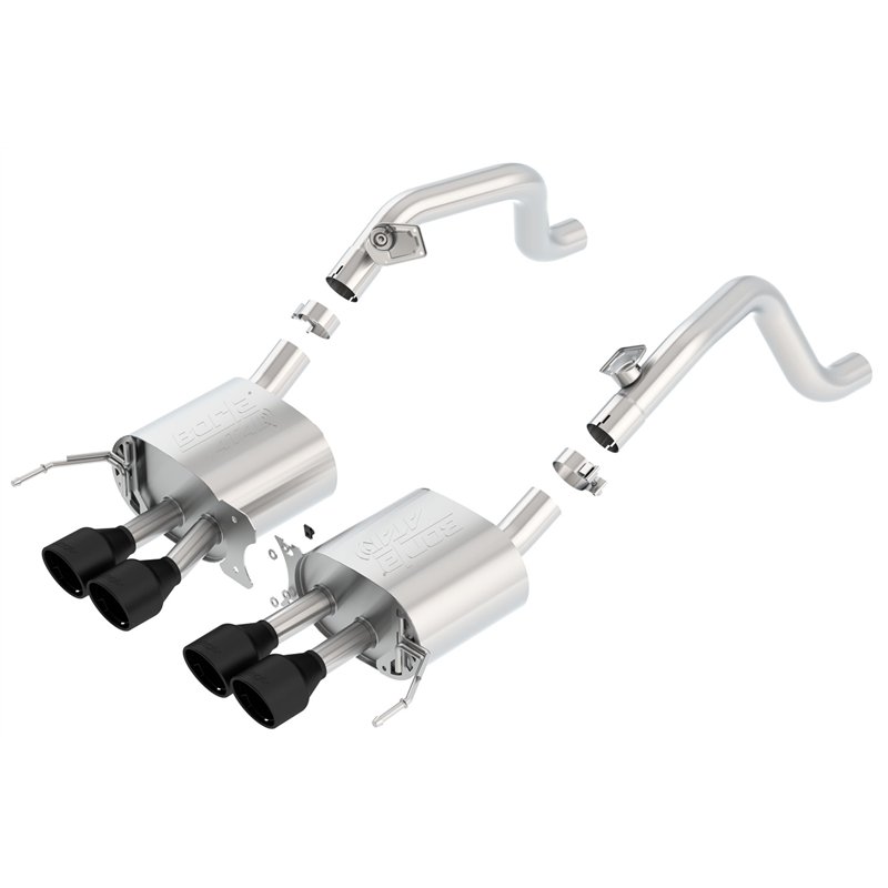 BORLA | ATAK® Axle-Back Exhaust System - Corvette 6.2L 2014-2019