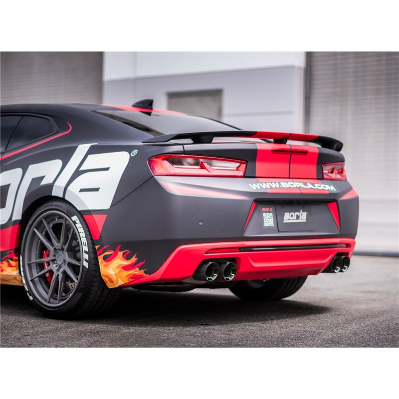 BORLA | ATAK® Axle-Back Exhaust System - Camaro 6.2L 2016-2024