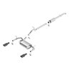 BORLA | Touring Cat-Back™ Exhaust System - Wrangler (JK) 3.6L 2012-2018