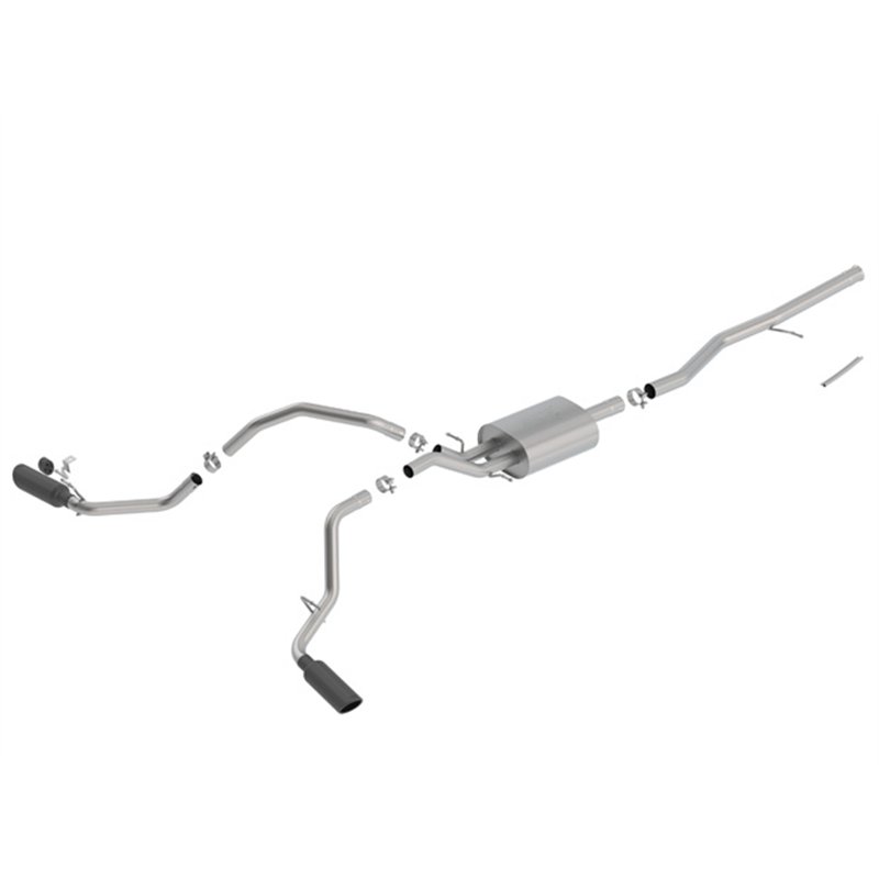 BORLA | ATAK® Cat-Back™ Exhaust System - Silverado / Sierra 1500 5.3L 2014-2018