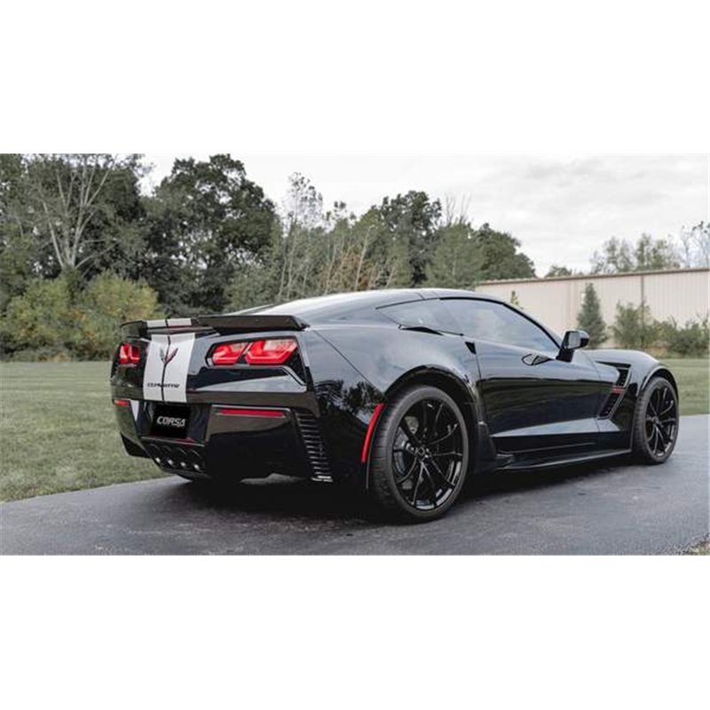 Corsa Performance | Axle-Back w Dual Mode NPP - Corvette 6.2L 2015-2019