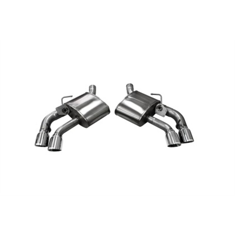 Corsa Performance | Xtreme/Touring Axle-Back Exhaust System - Camaro SS / ZL1 / 86 6.2L / 2.0L 2016-2024