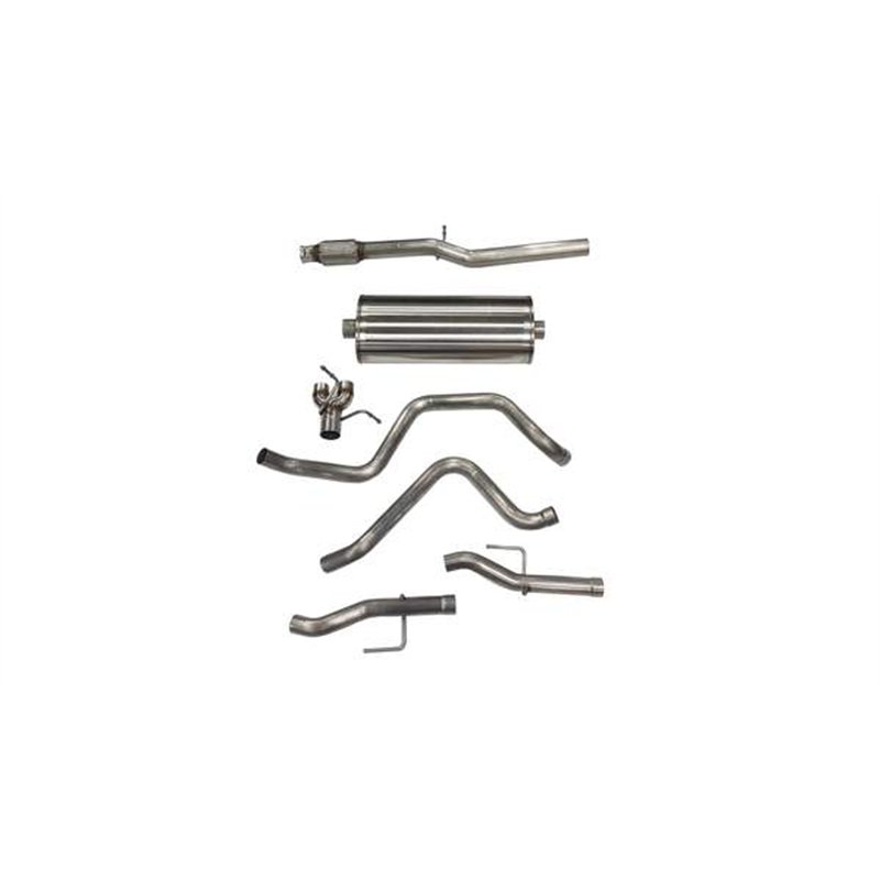 Corsa Performance | Cat-Back - Silverado / Sierra 1500 / Limited 5.3L / 6.2L 2019-2023