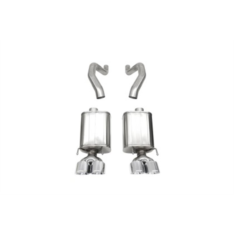 Corsa Performance | Xtreme Axle-Back Exhaust System - Corvette ZR1 / Z06 6.2L / 7.0L 2006-2013