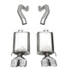 Corsa Performance | Xtreme Axle-Back Exhaust System - Corvette ZR1 / Z06 6.2L / 7.0L 2006-2013