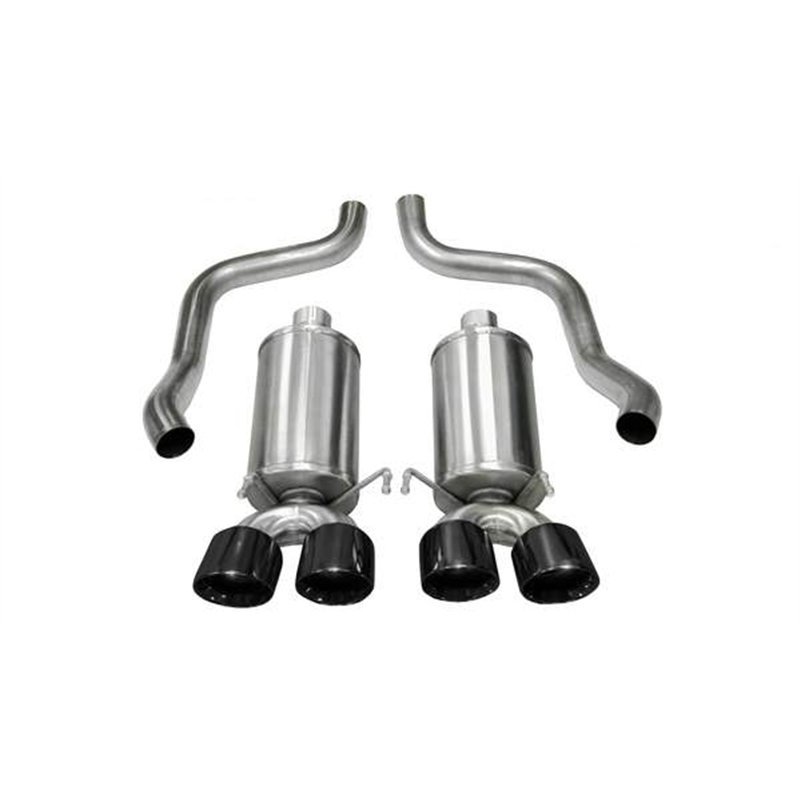 Corsa Performance | Axle-Back - Corvette / Base 6.0L / 6.2L 2005-2008