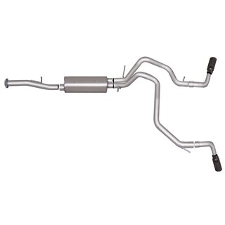 Gibson | Cat-Back Dual Extreme Exhaust Aluminized - Avalanche / Suburban 1500 / Yukon XL 1500 / SLT 2007-2014