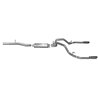 Gibson | Cat-Back Dual Split Exhaust Aluminized - Silverado / Sierra 1500 2014-2018