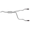 Gibson | Cat-Back Dual Split Exhaust Aluminized - Ford / Mazda 2000-2011