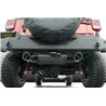 Gibson | Cat-Back Dual Split Exhaust Aluminized - Wrangler (JK) 3.6L / 3.8L 2007-2017