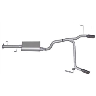 Gibson | Cat-Back Dual Split Exhaust Aluminized - FJ Cruiser 4.0L 2007-2014