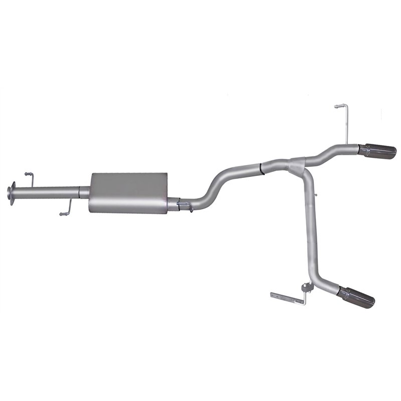 Gibson | Cat-Back Dual Split Exhaust Aluminized - FJ Cruiser 4.0L 2007-2014