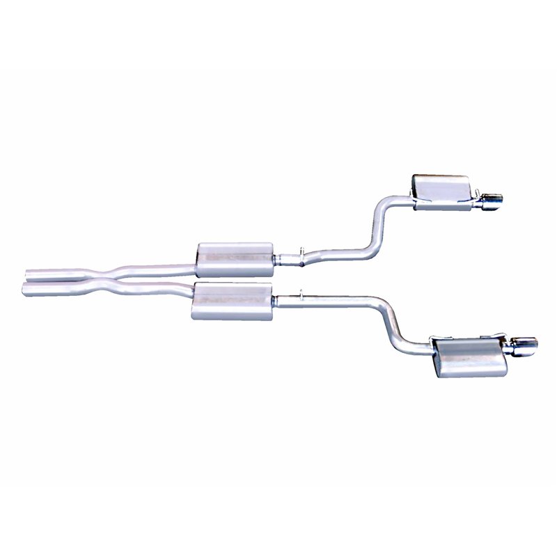Gibson | Cat-Back Dual Exhaust Stainless - 300 / Charger / Magnum 2005-2015