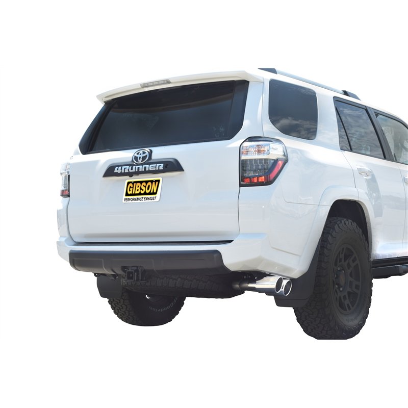 Gibson | Cat-Back Dual Sport Exhaust Stainless - 4Runner 2.7L / 4.0L / 4.7L 2004-2024