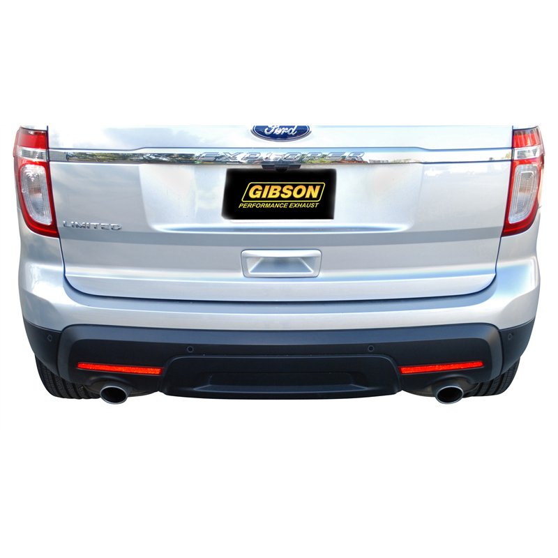 Gibson | Axle Back Dual Exhaust Stainless - Explorer 2.0T / 2.3T / 3.5L 2011-2018