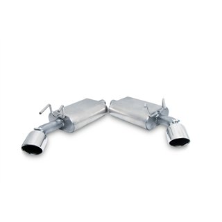 Gibson | Axle Back Dual Exhaust Stainless - Camaro LS / LT 3.6L 2010-2015