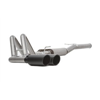 Gibson | Black Elite Cat-Back Dual Sport Exhaust Stainless - 4Runner 2.7L / 4.0L / 4.7L 2004-2024