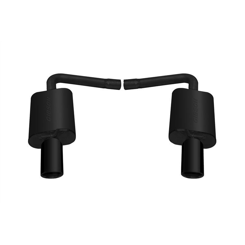 Gibson | Black Elite Axle Back Dual Exhaust Stainless - Explorer 2.0T / 2.3T / 3.5L 2011-2018