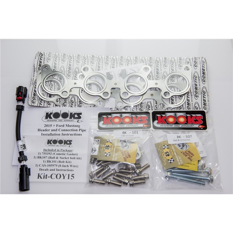 Kooks Headers | Stainless Steel Headers - Mustang 5.0L 2015-2023