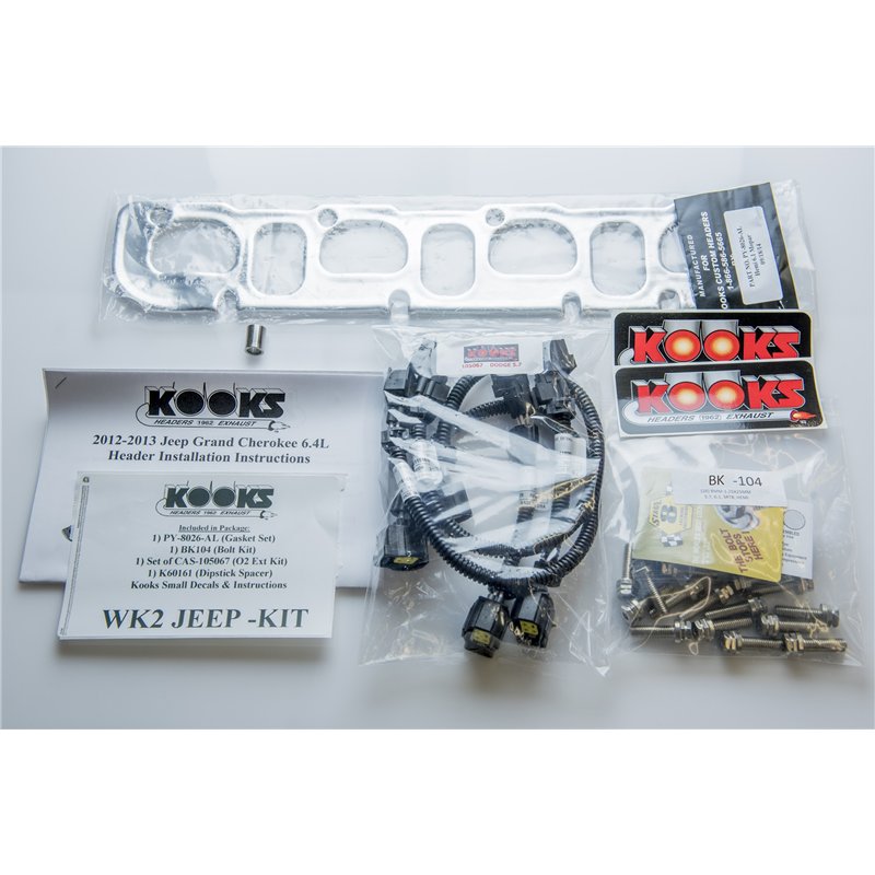 Kooks Headers | Long Tube Headers - Durango / Grand Cherokee 6.2L / 6.4L 2012-2023