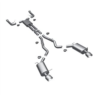 Magnaflow | Touring Series Stainless Cat-Back System - 645Ci / 650i 4.4L / 4.8L 2004-2010