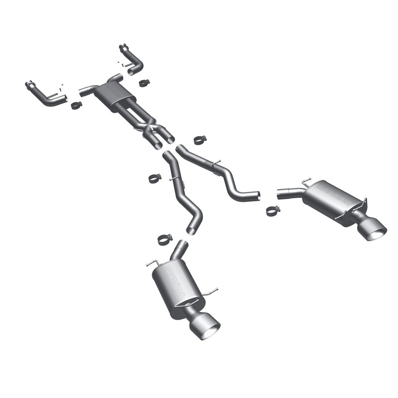 Magnaflow | Touring Series Stainless Cat-Back System - 645Ci / 650i 4.4L / 4.8L 2004-2010