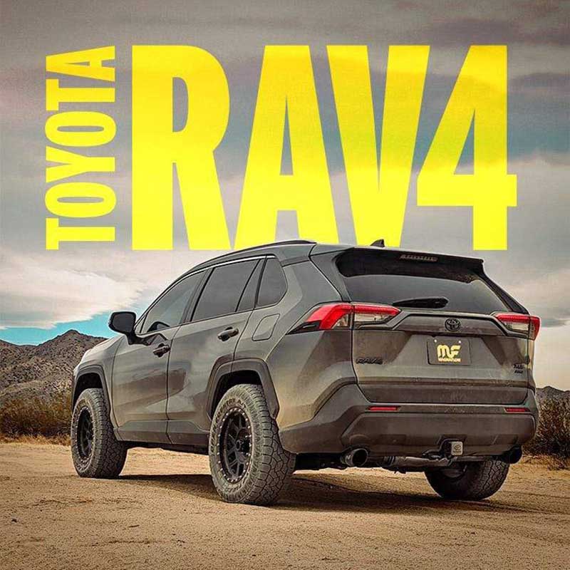 Magnaflow | Street Series Black Chrome Cat-Back System - RAV4 2.5L 2019-2025