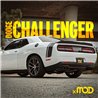 Magnaflow | xMOD Series Carbon Fiber Tips Cat-Back System - Challenger 2017-2023