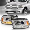 ANZO | Projector Headlight Set w/Halo - Ram 1500 / Classic / 2500 / 3500 2009-2023