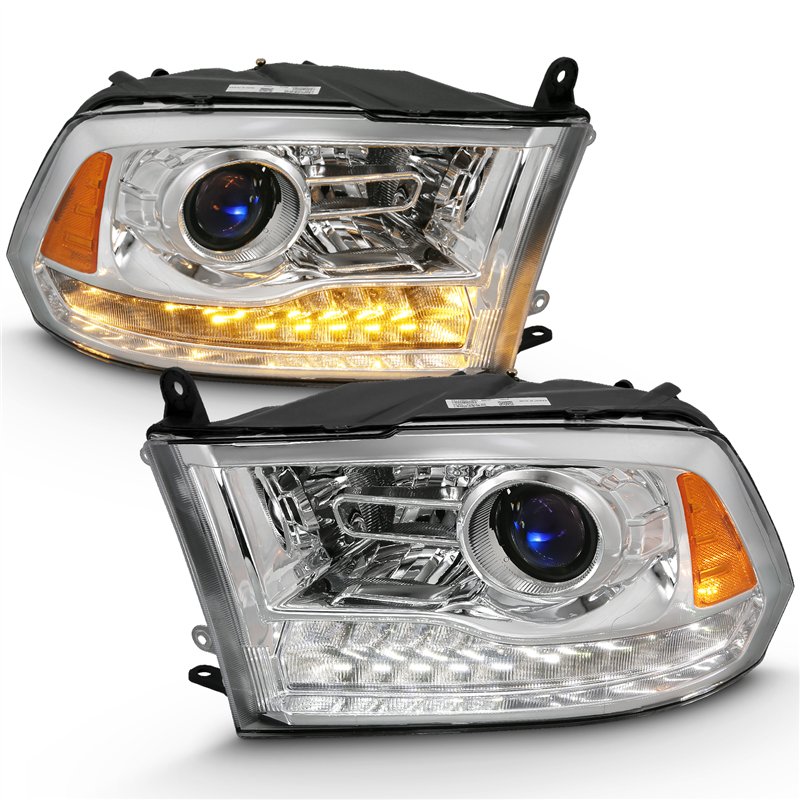 ANZO | Projector Headlight Set w/Halo - Ram 1500 / Classic / 2500 / 3500 2009-2023