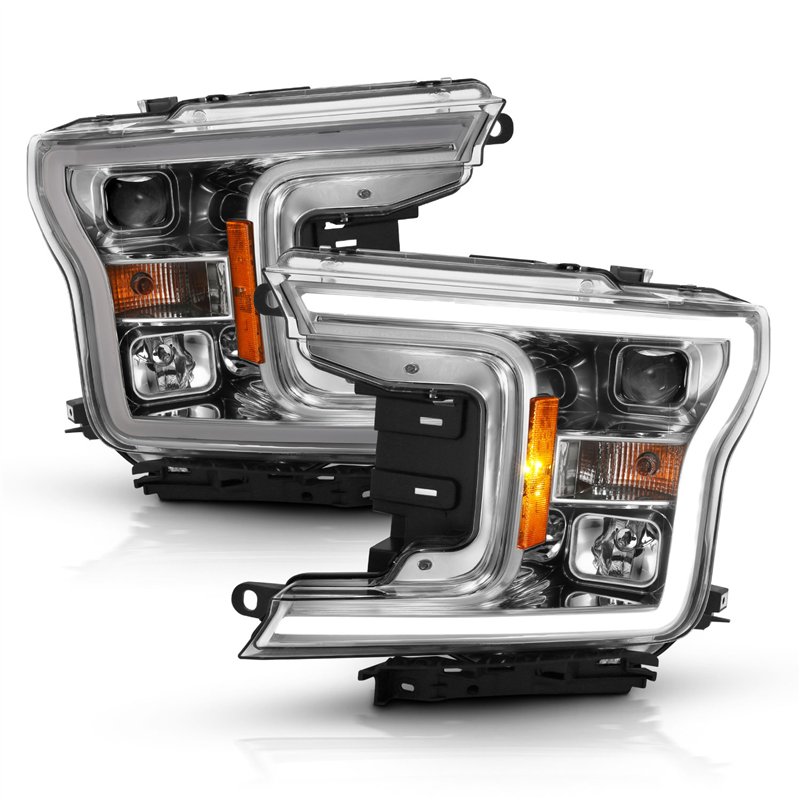 ANZO | Projector Headlight Set w/Halo - F-150 2018-2020