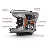 ANZO | Projector Headlight Set w/Halo - F-150 2018-2020