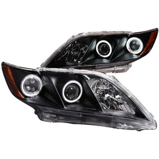 ANZO | Projector Headlight Set w/Halo - Camry 2.4L / 3.5L 2007-2009