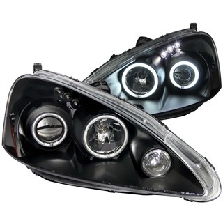 ANZO | Projector Headlight Set w/Halo - RSX 2.0L 2005-2006