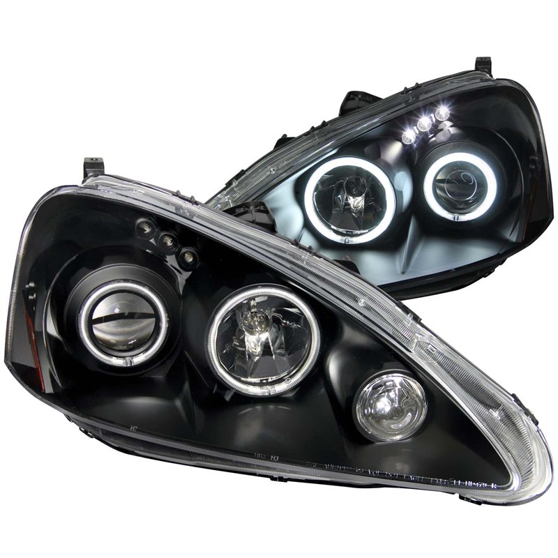 ANZO | Projector Headlight Set w/Halo - RSX 2.0L 2005-2006