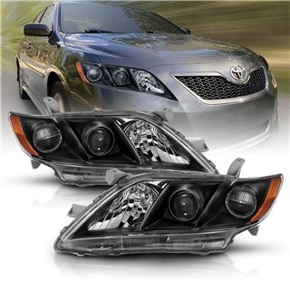 ANZO | Projector Headlight Set - Camry 2.4L / 3.5L 2007-2009
