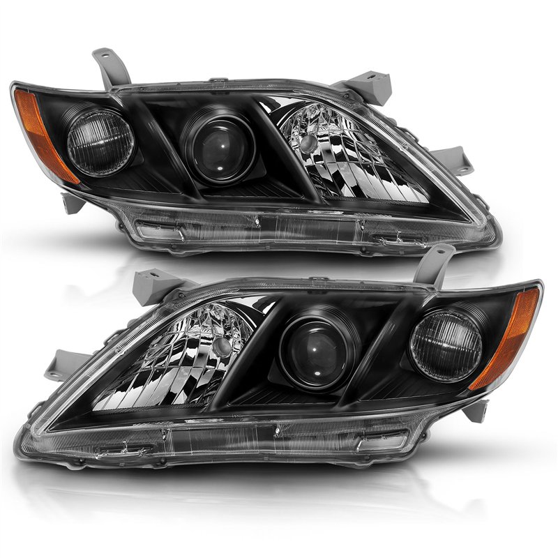 ANZO | Projector Headlight Set - Camry 2.4L / 3.5L 2007-2009