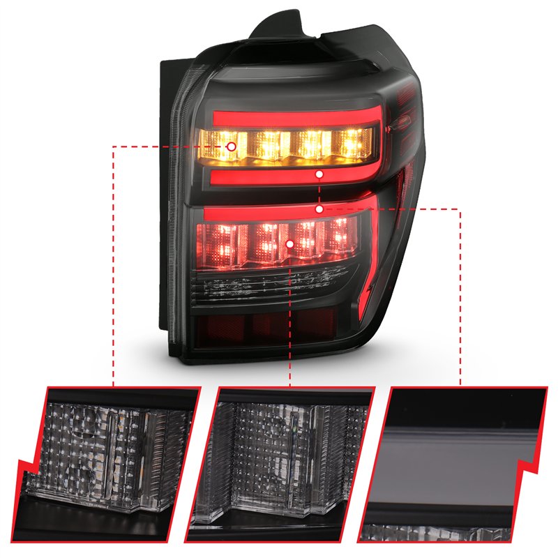 ANZO | Tail Light Assembly - 4Runner 4.0L 2014-2023