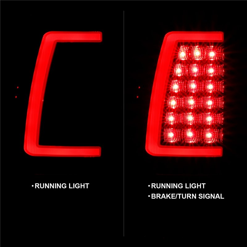 ANZO | Tail Light Assembly - Chevrolet / GMC 2000-2007