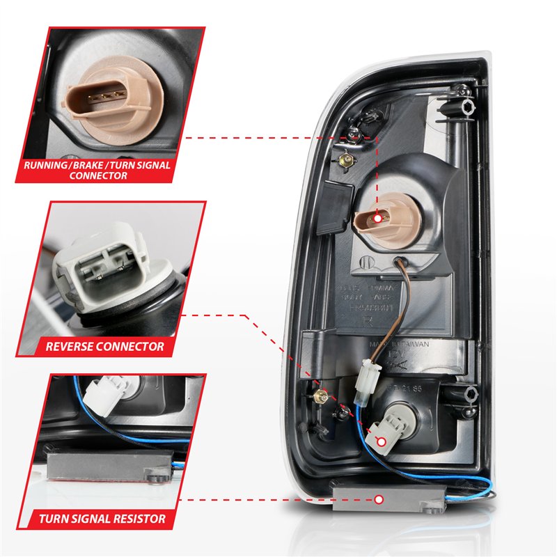 ANZO | Tail Light Assembly - F-250 / F-350 2008-2016