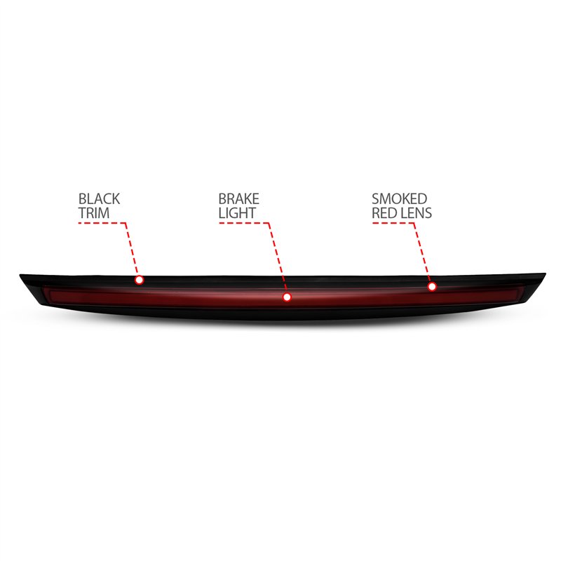 ANZO | Third Brake Light Assembly - Suburban 1500 / 2500 / Tahoe / Yukon 2007-2014