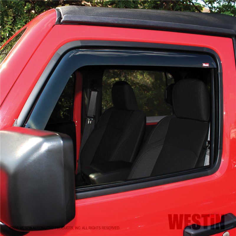 Westin Automotive | In-Channel Wind Deflector - Wrangler (JL) 2018-2025