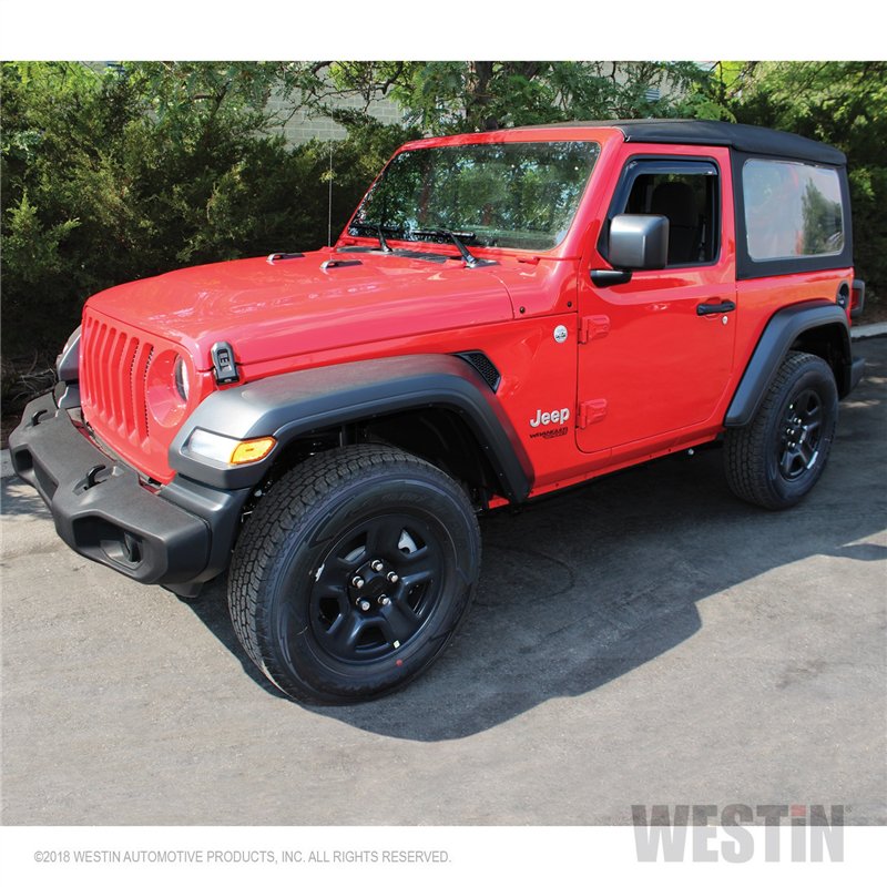 Westin Automotive | In-Channel Wind Deflector - Wrangler (JL) 2018-2025