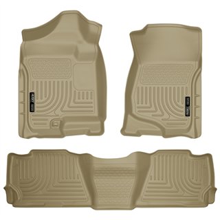 Husky Liners | Front/2nd Seat Floor Liners - Cadillac / Chevrolet / GMC 2007-2014