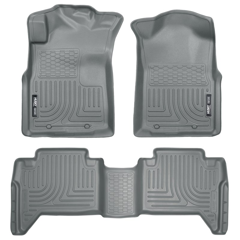 Husky Liners | Front/2nd Seat Floor Liners (Footwell Coverage) - Tacoma 2.7L / 4.0L 2005-2015