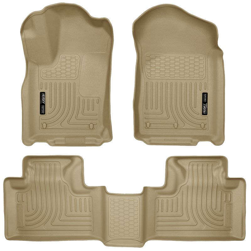 Husky Liners | Front/2nd Seat Floor Liners - Durango / Grand Cherokee 2011-2015