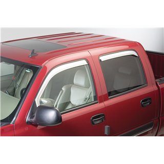 Putco | Element Chrome Window Visor In Channel - Ram 1500 / 2500 / 3500 2009-2020