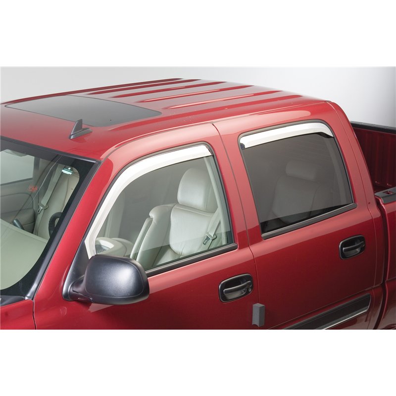 Putco | Element Chrome Window Visor In Channel - Ram 1500 / 2500 / 3500 2009-2020