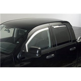 Putco | Element Chrome Window Visor Tape On - Chevrolet / GMC 2014-2019