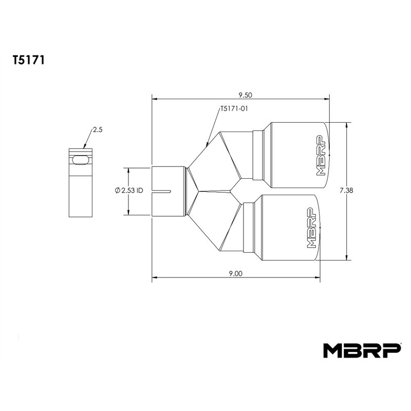 MBRP | Pro Series Exhaust Tip